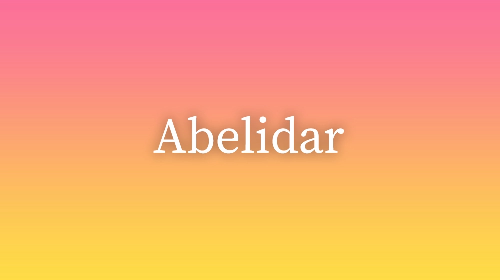 Abelidar