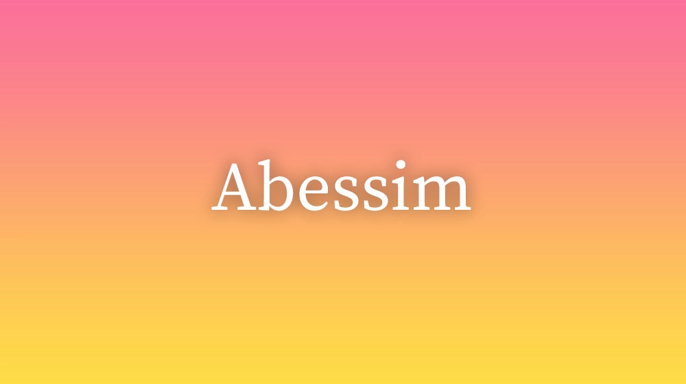 Abessim