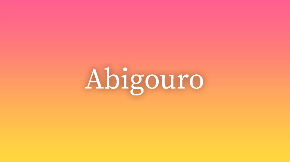 Abigouro