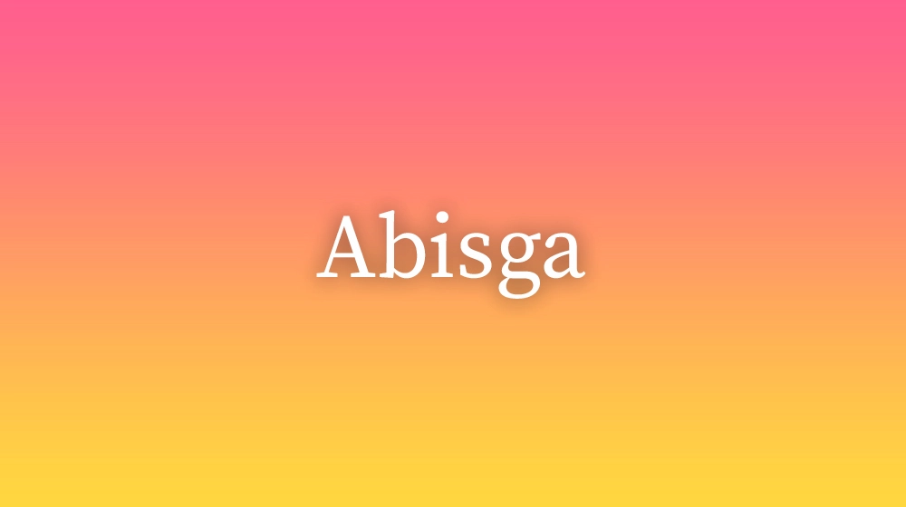 Abisga