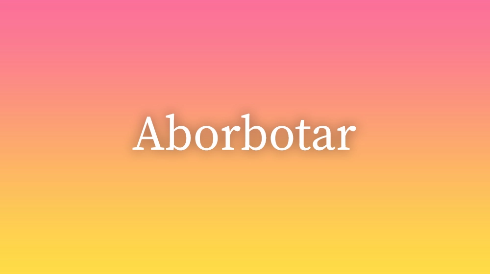 Aborbotar