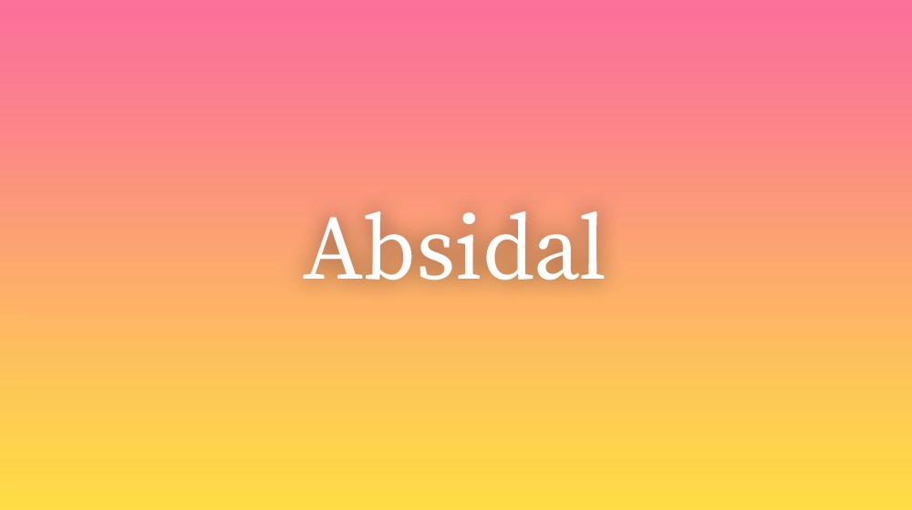 Absidal
