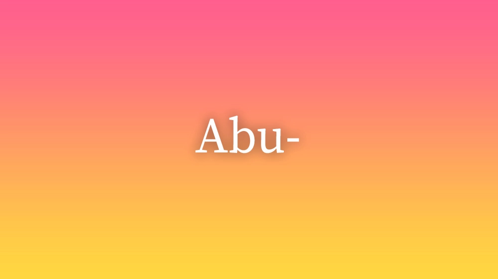 Abu-