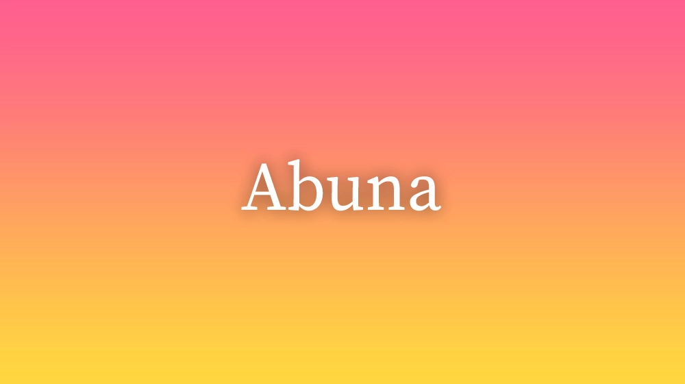 Abuna