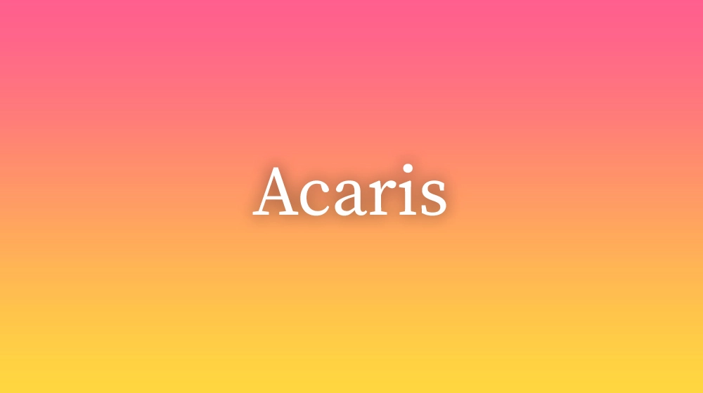 Acaris