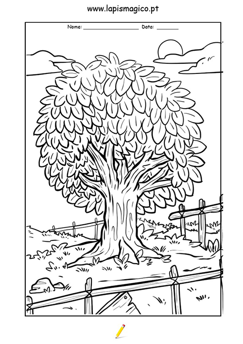 A filha da árvore, ficha pdf nº1