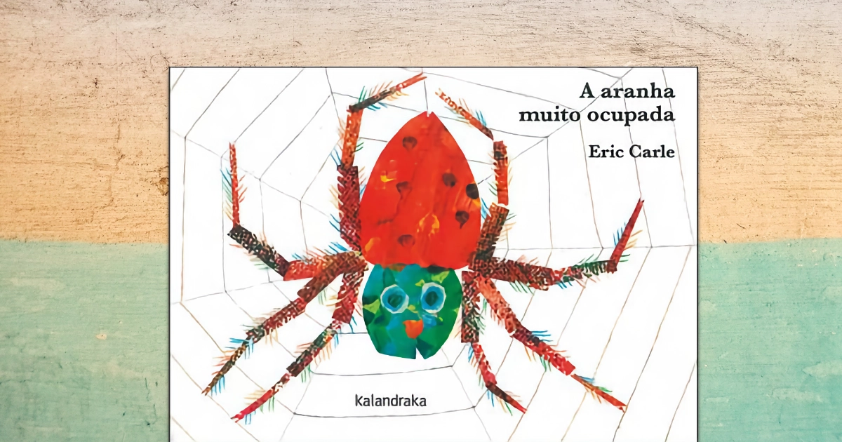 A Aranha Muito Ocupada, livro de Eric Carl