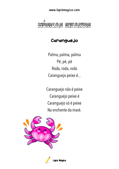 Caranguejo, ficha pdf nº1