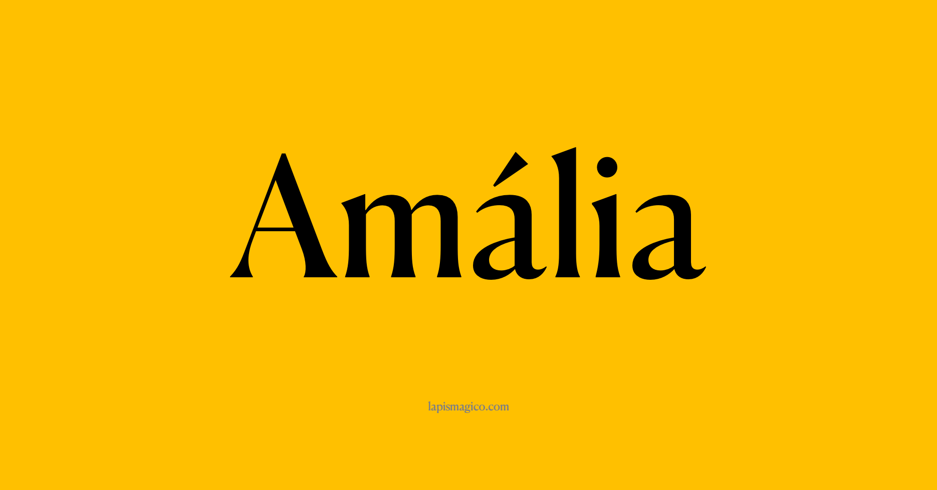 Nome Amália, ficha divertida com pontilhado para crianças