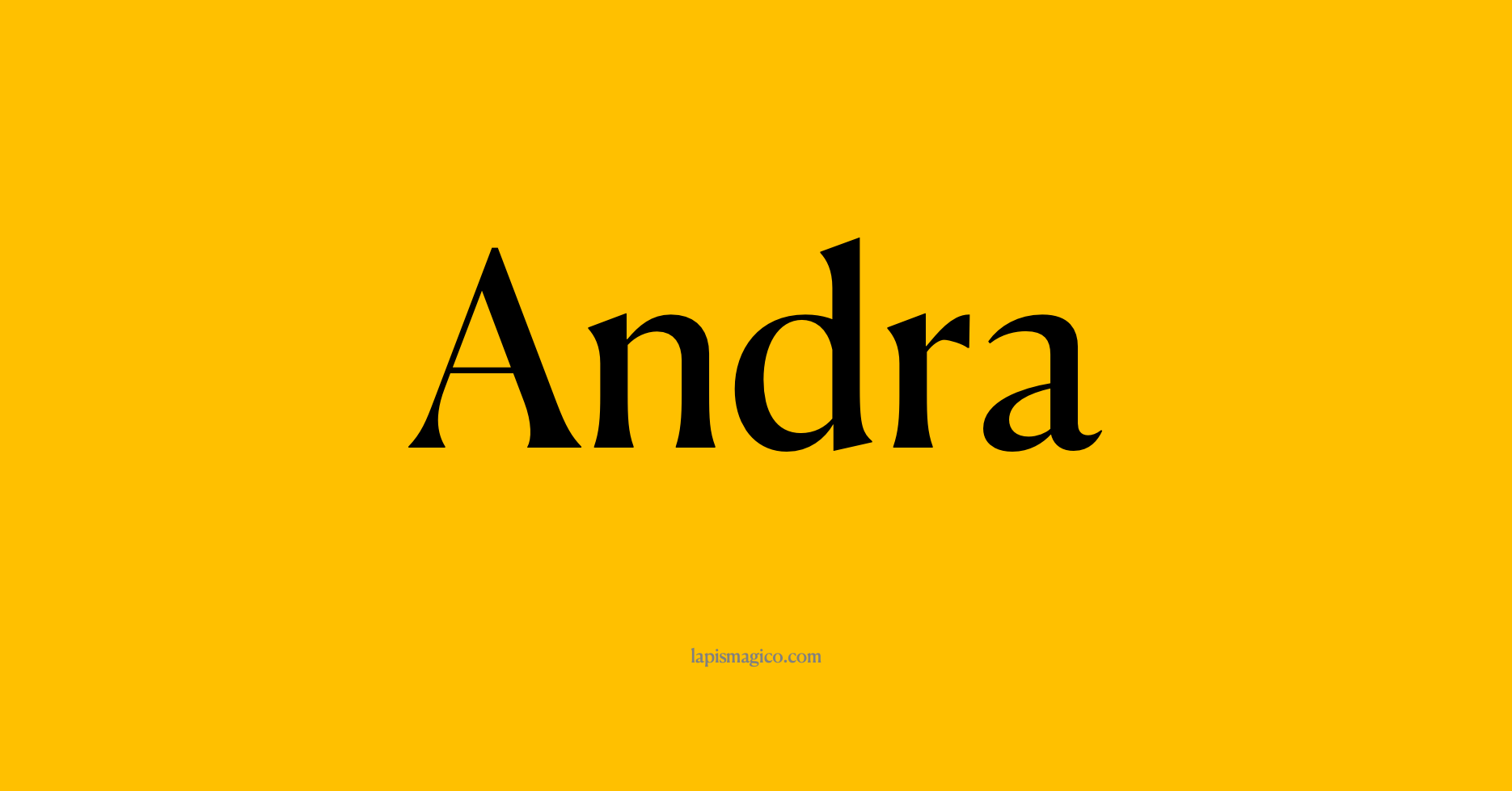 Nome Andra, ficha divertida com pontilhado para crianças