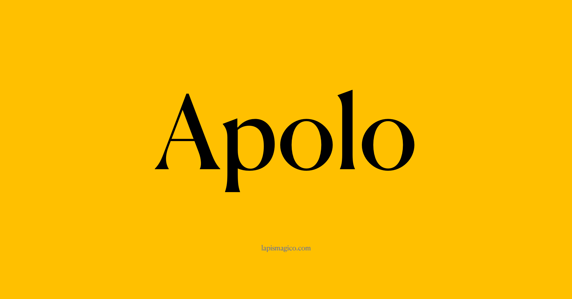 Nome Apolo, ficha divertida com pontilhado para crianças