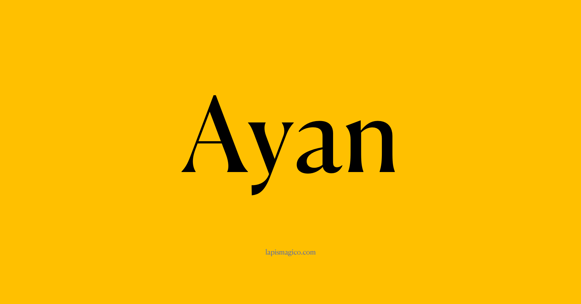 Nome Ayan, ficha divertida com pontilhado para crianças