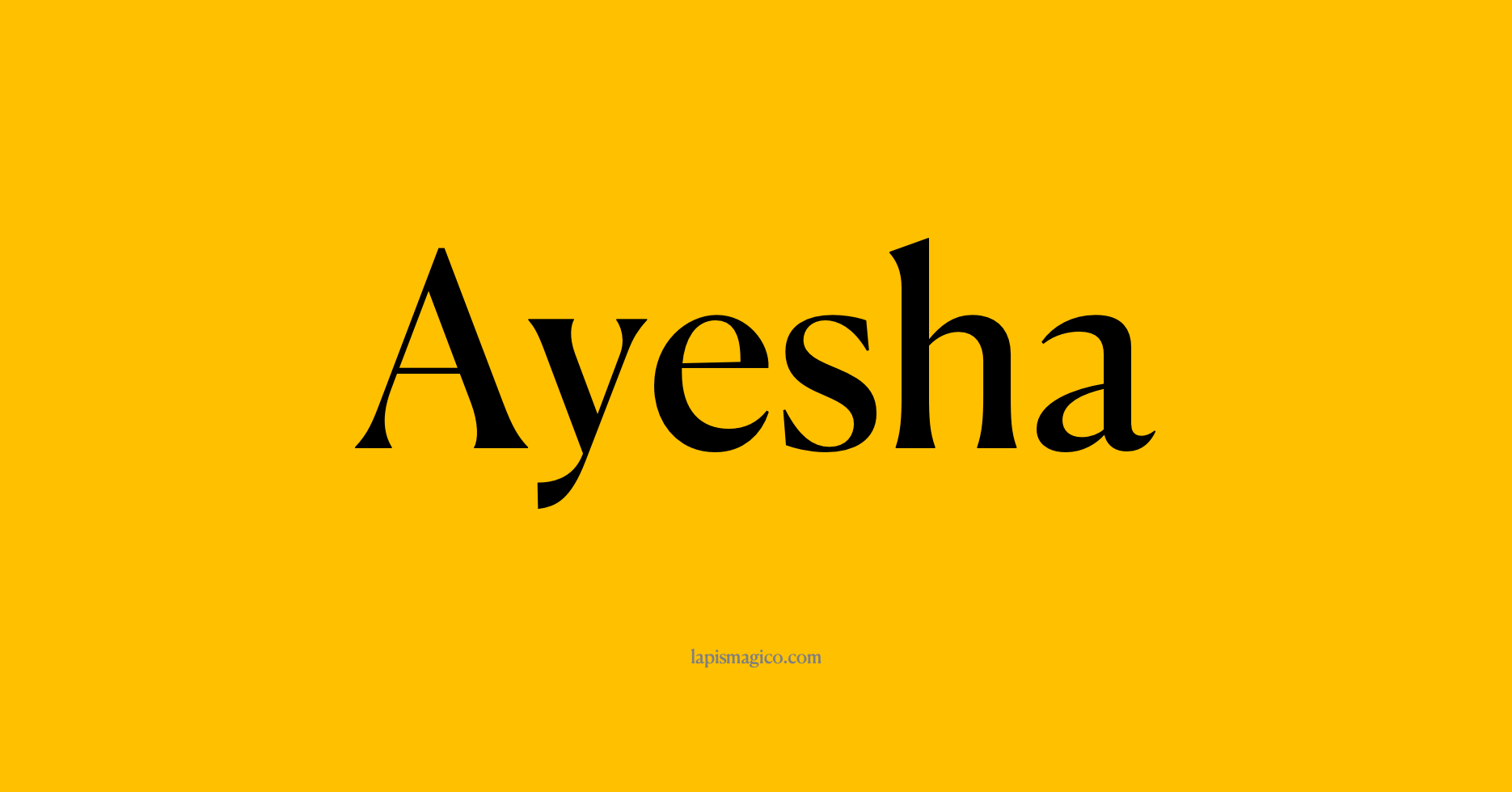 Nome Ayesha, ficha divertida com pontilhado para crianças
