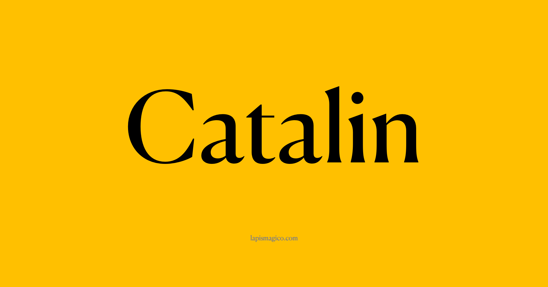 Nome Catalin, ficha divertida com pontilhado para crianças
