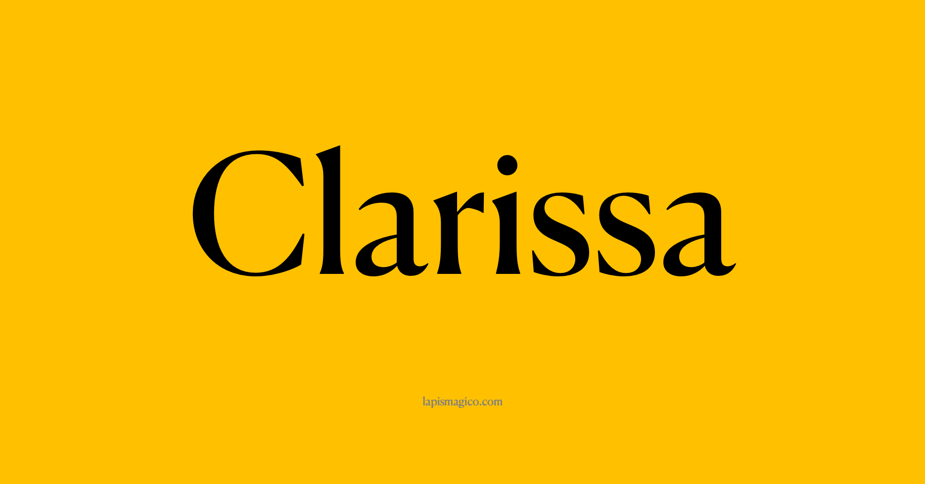 Nome Clarissa, ficha divertida com pontilhado para crianças