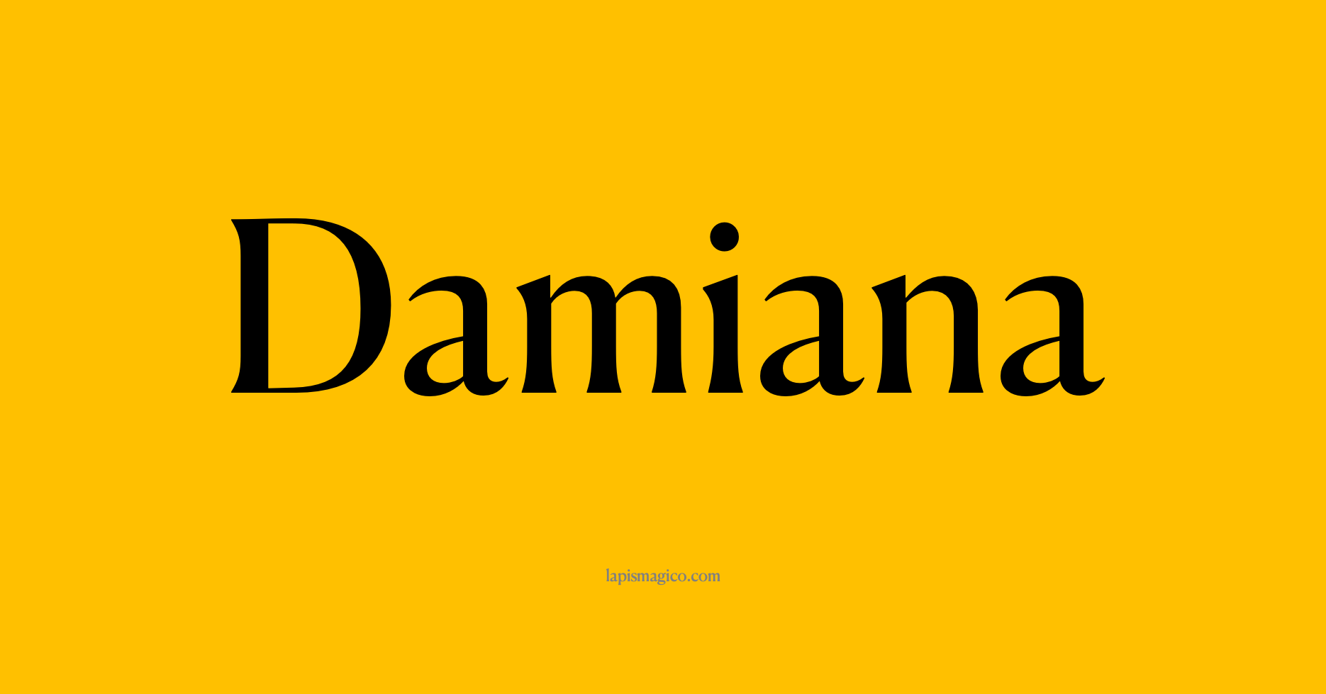 Nome Damiana, ficha divertida com pontilhado para crianças