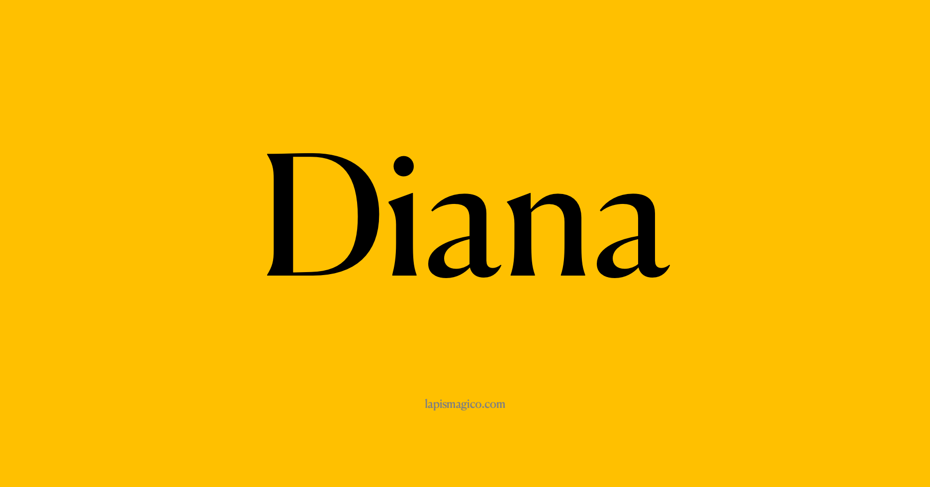 Nome Diana, ficha divertida com pontilhado para crianças
