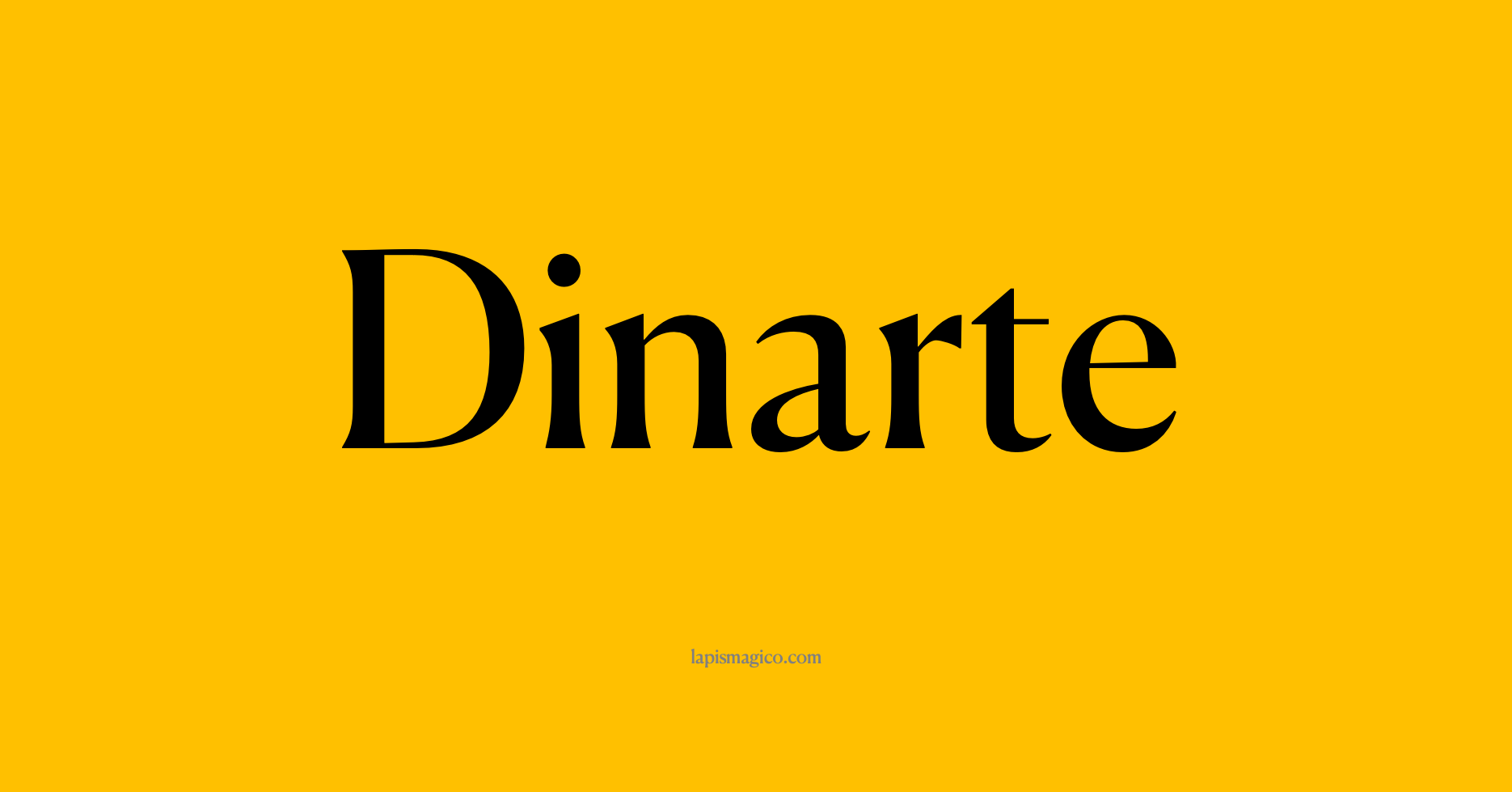 Nome Dinarte, ficha divertida com pontilhado para crianças