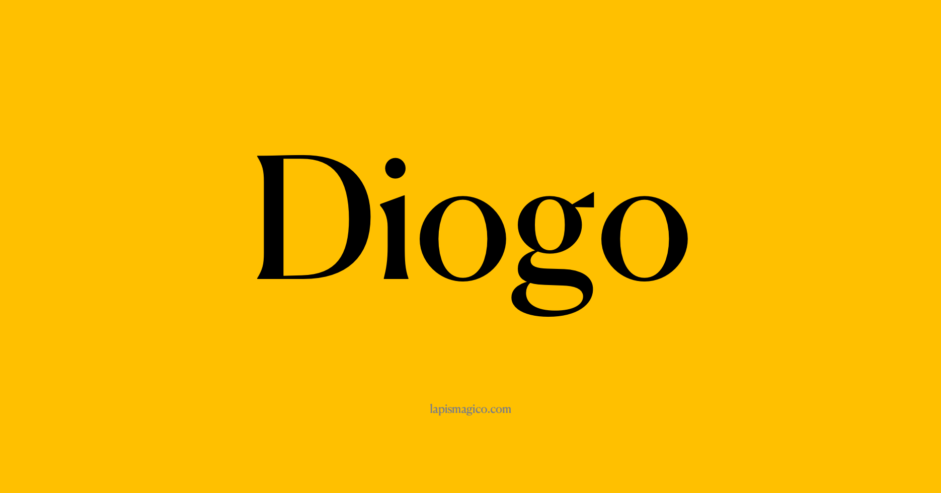 Nome Diogo, ficha divertida com pontilhado para crianças