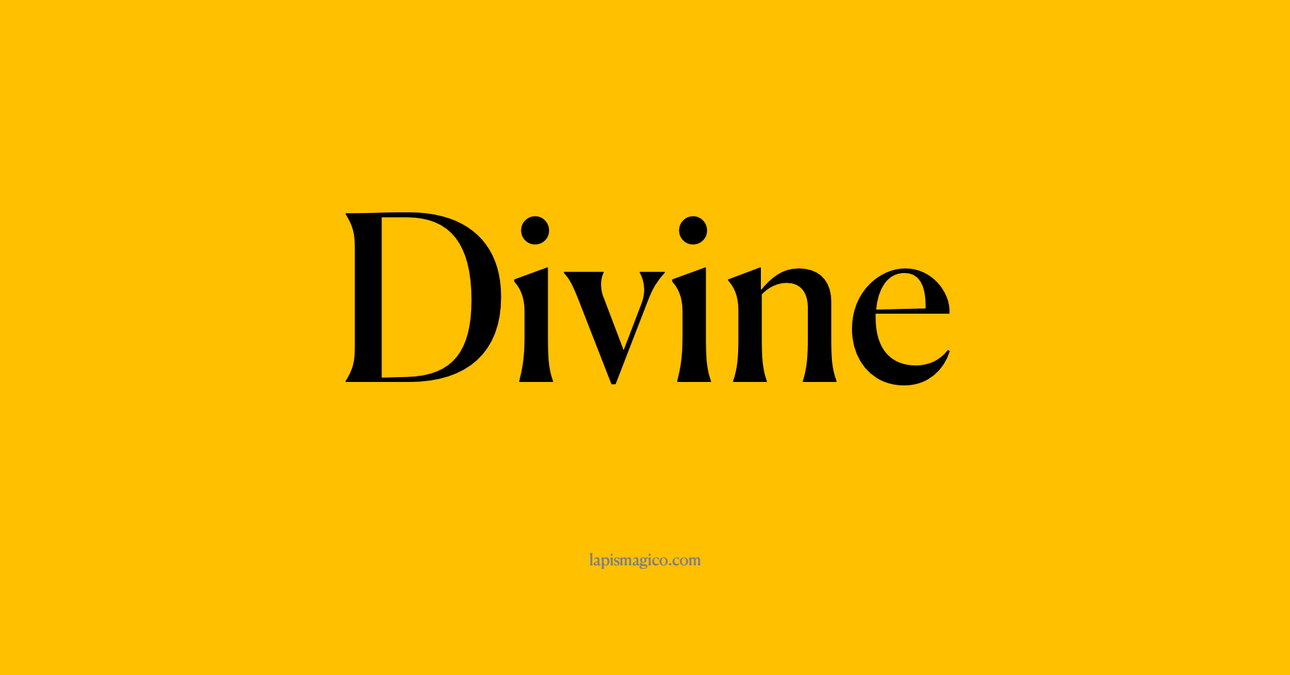 Nome Divine, ficha divertida com pontilhado para crianças