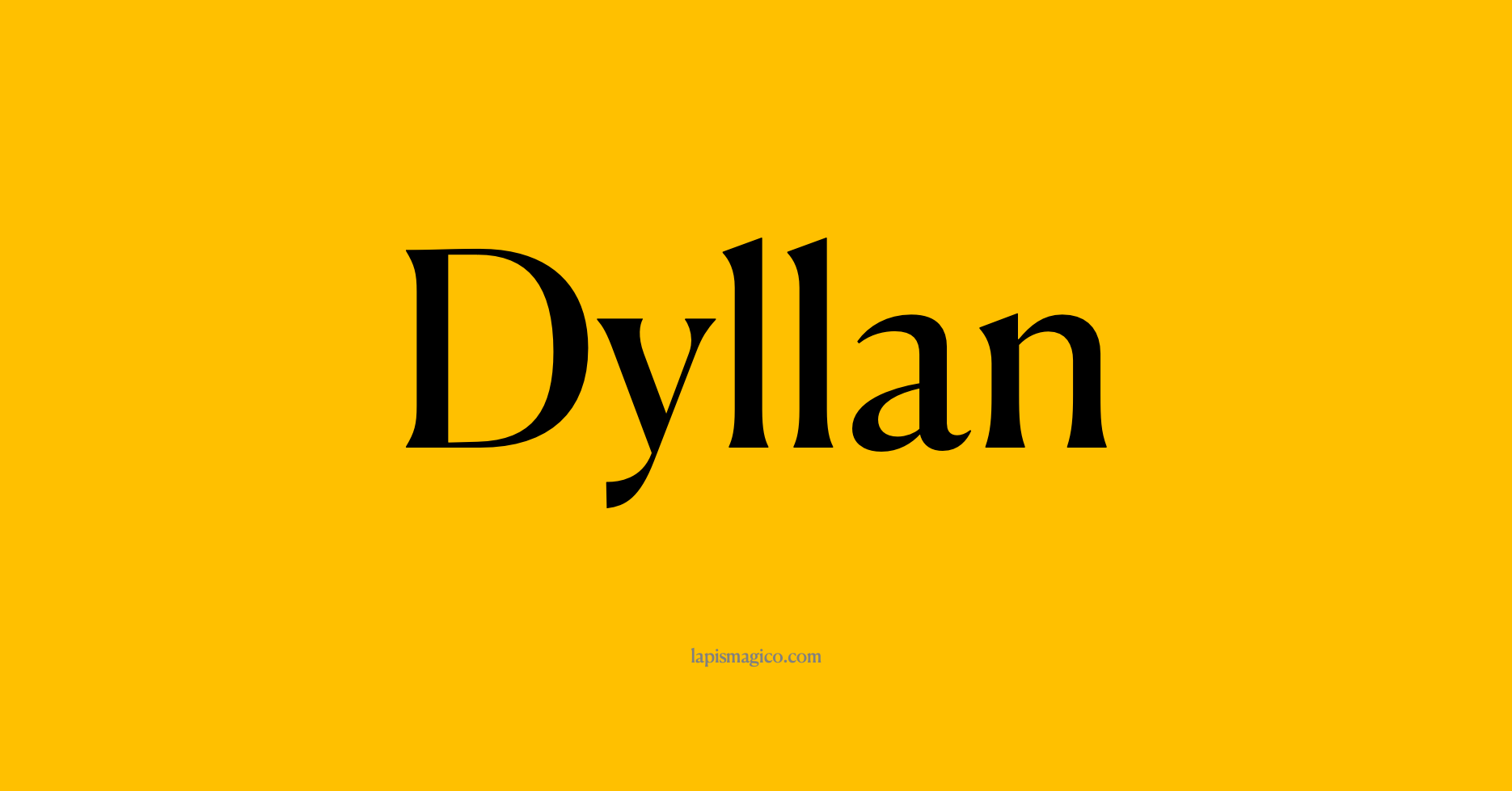 Nome Dyllan, ficha divertida com pontilhado para crianças