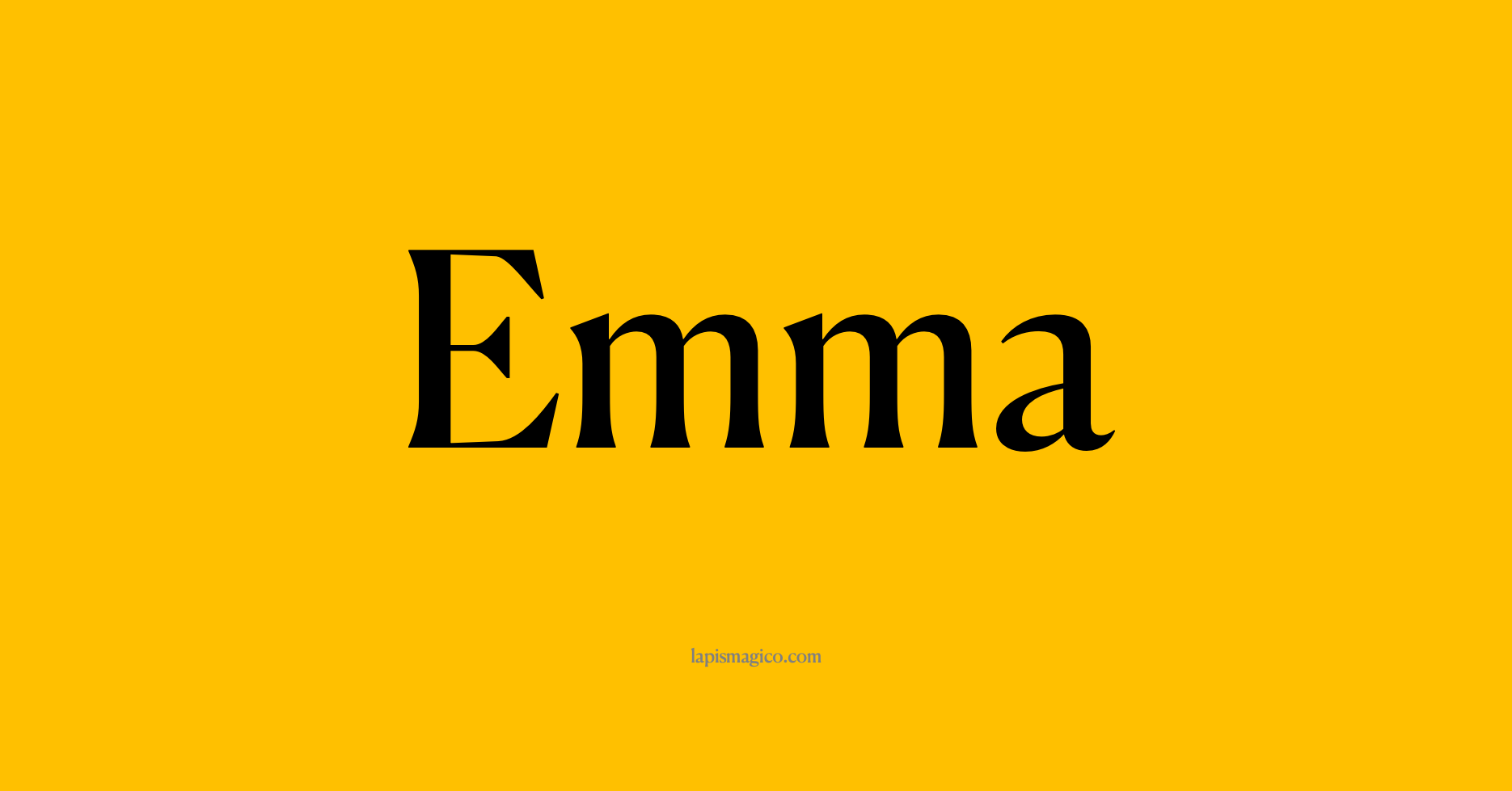 Nome Emma, ficha divertida com pontilhado para crianças