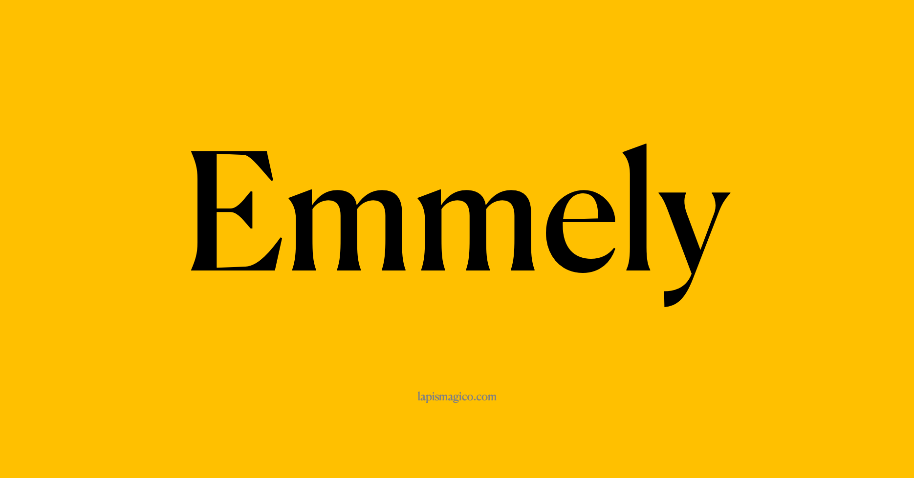 Nome Emmely, ficha divertida com pontilhado para crianças