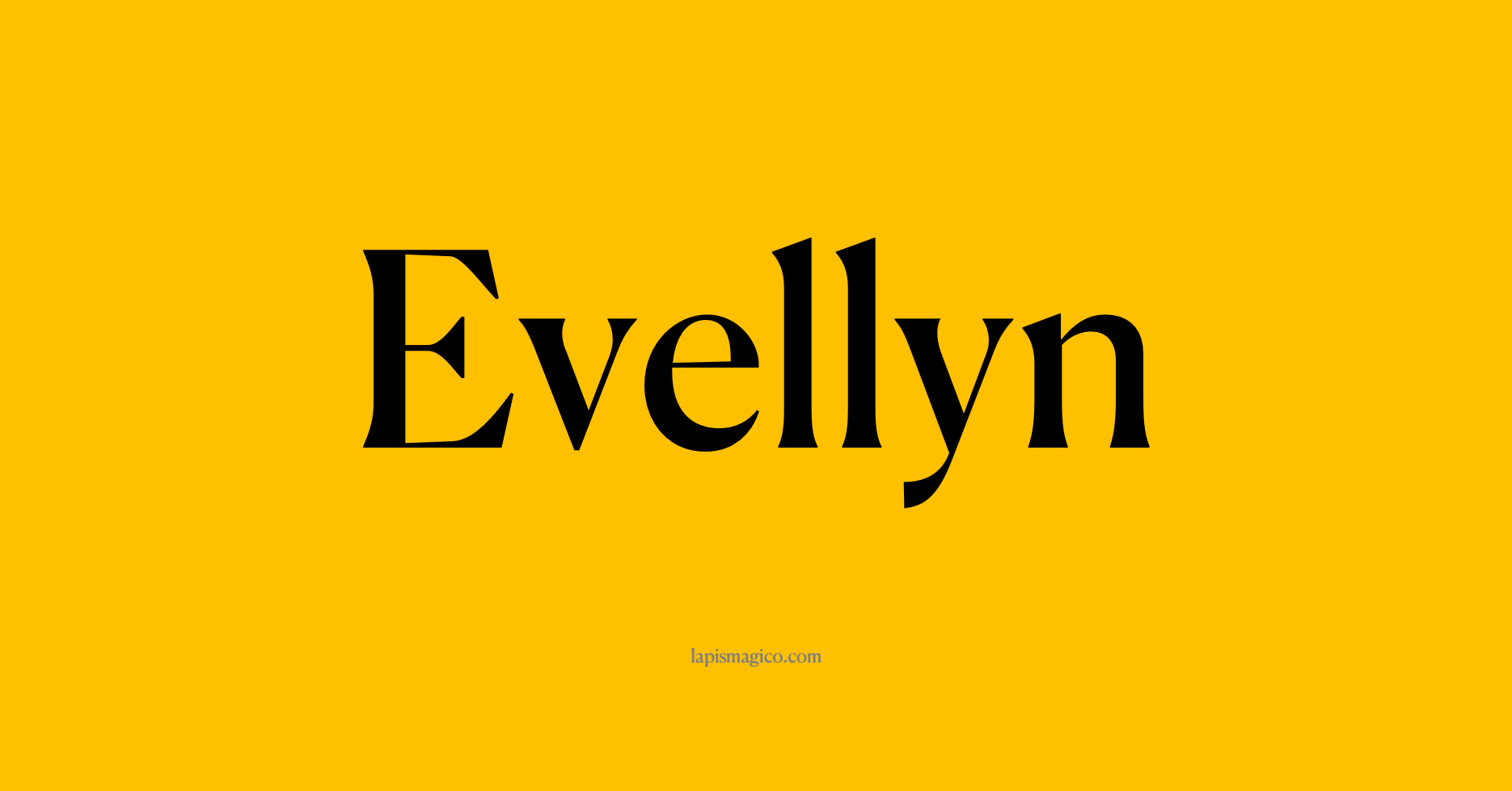 Nome Evellyn, ficha divertida com pontilhado para crianças