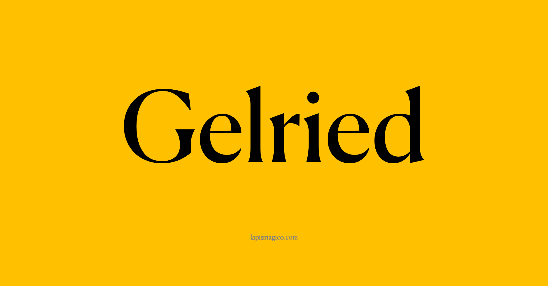 Nome Gelried, ficha divertida com pontilhado para crianças