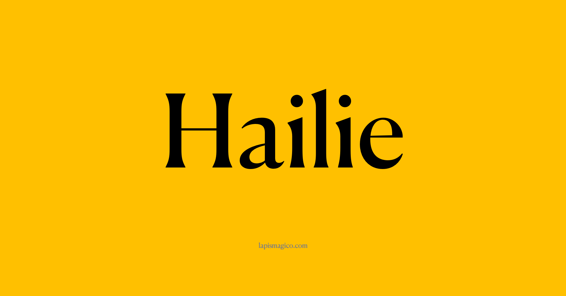Nome Hailie, ficha divertida com pontilhado para crianças