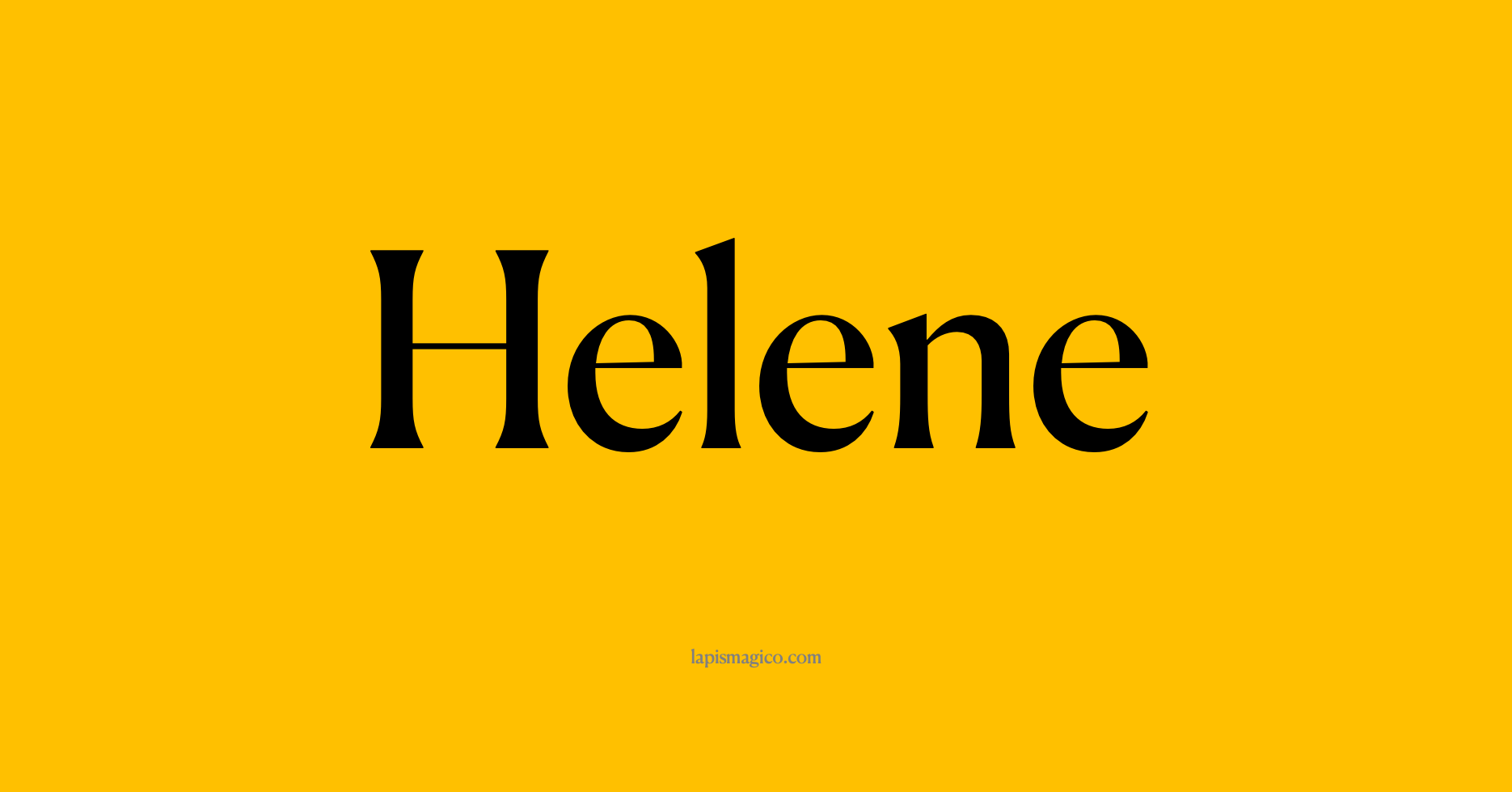 Nome Helene, ficha divertida com pontilhado para crianças