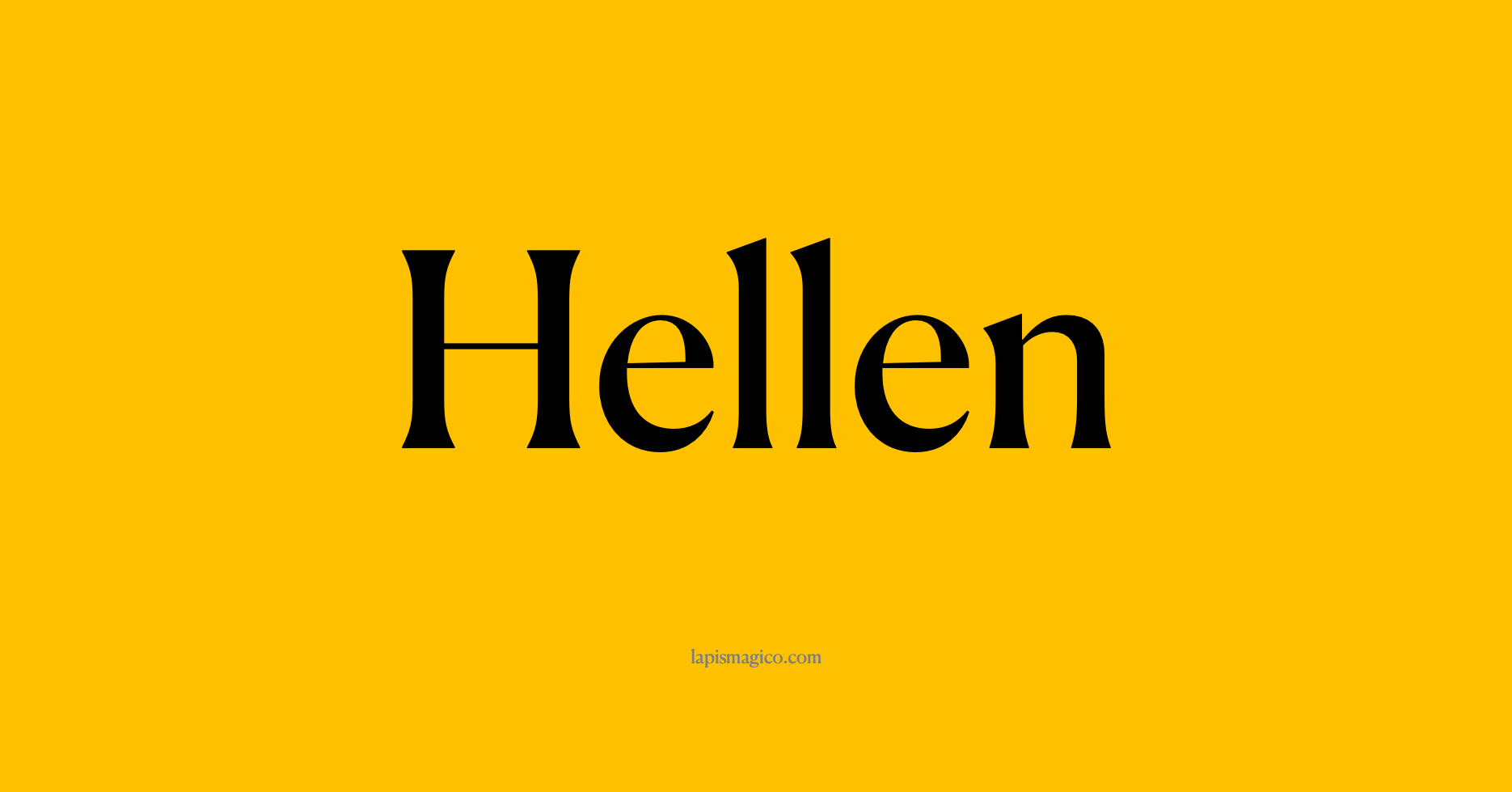 Nome Hellen, ficha divertida com pontilhado para crianças