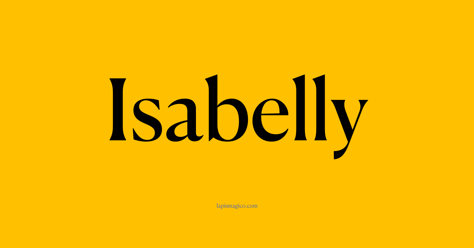 Nome Isabelly, ficha divertida com pontilhado para crianças