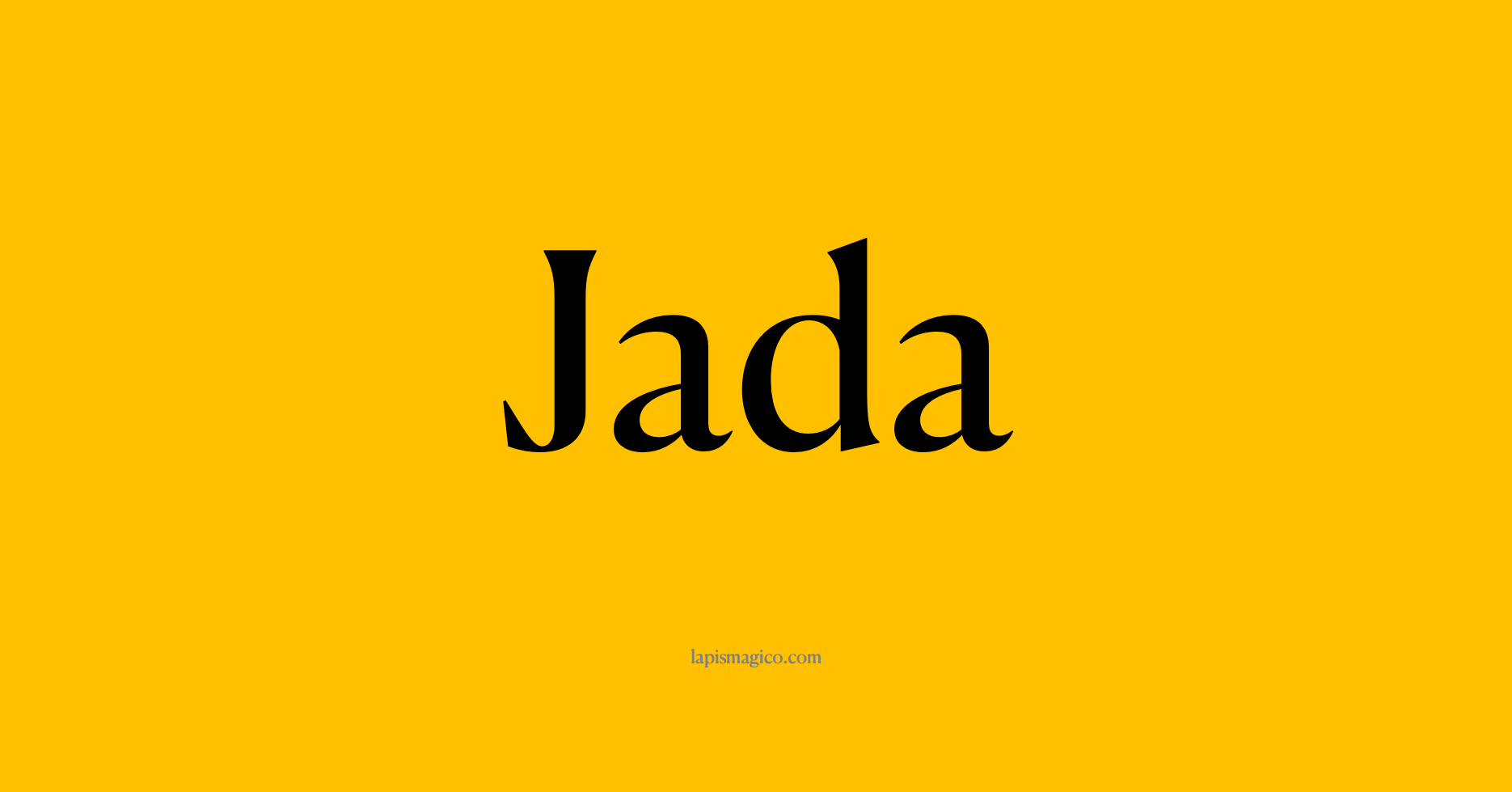 Nome Jada, ficha divertida com pontilhado para crianças