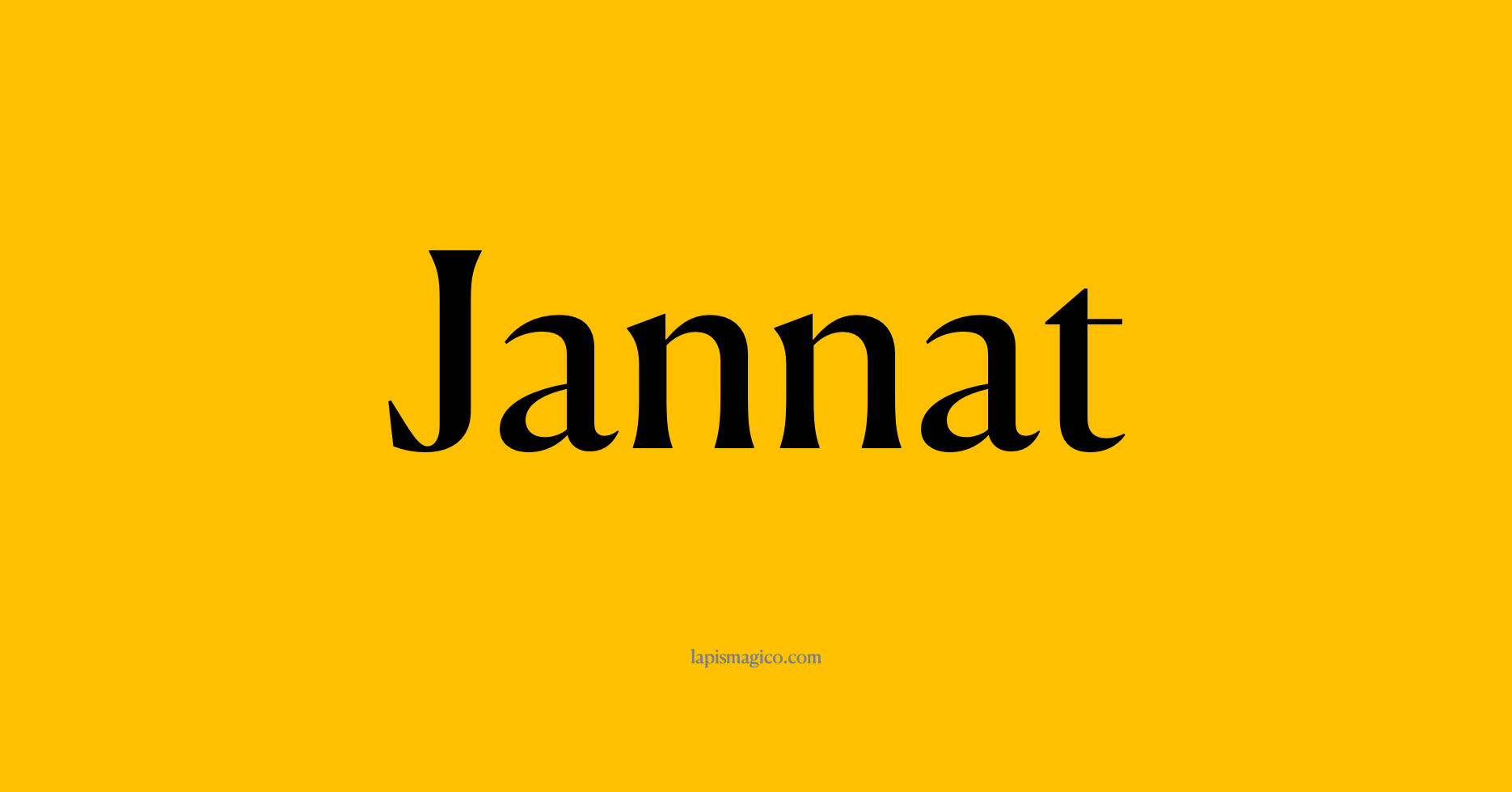 Nome Jannat, ficha divertida com pontilhado para crianças
