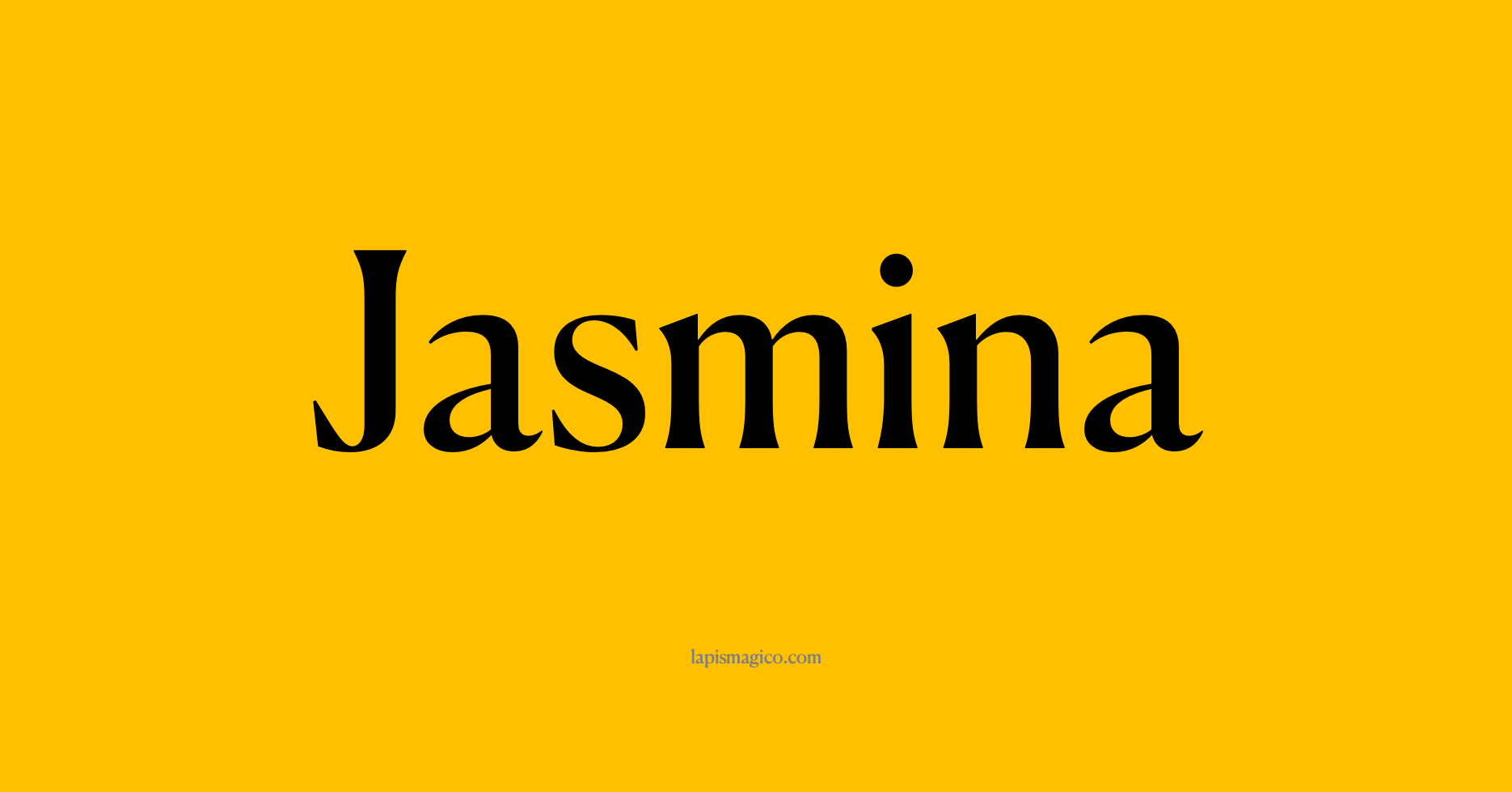 Nome Jasmina, ficha divertida com pontilhado para crianças