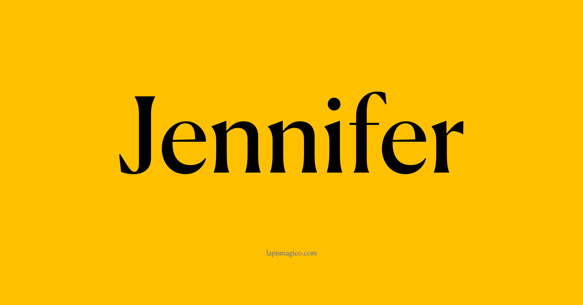 Nome Jennifer, ficha divertida com pontilhado para crianças