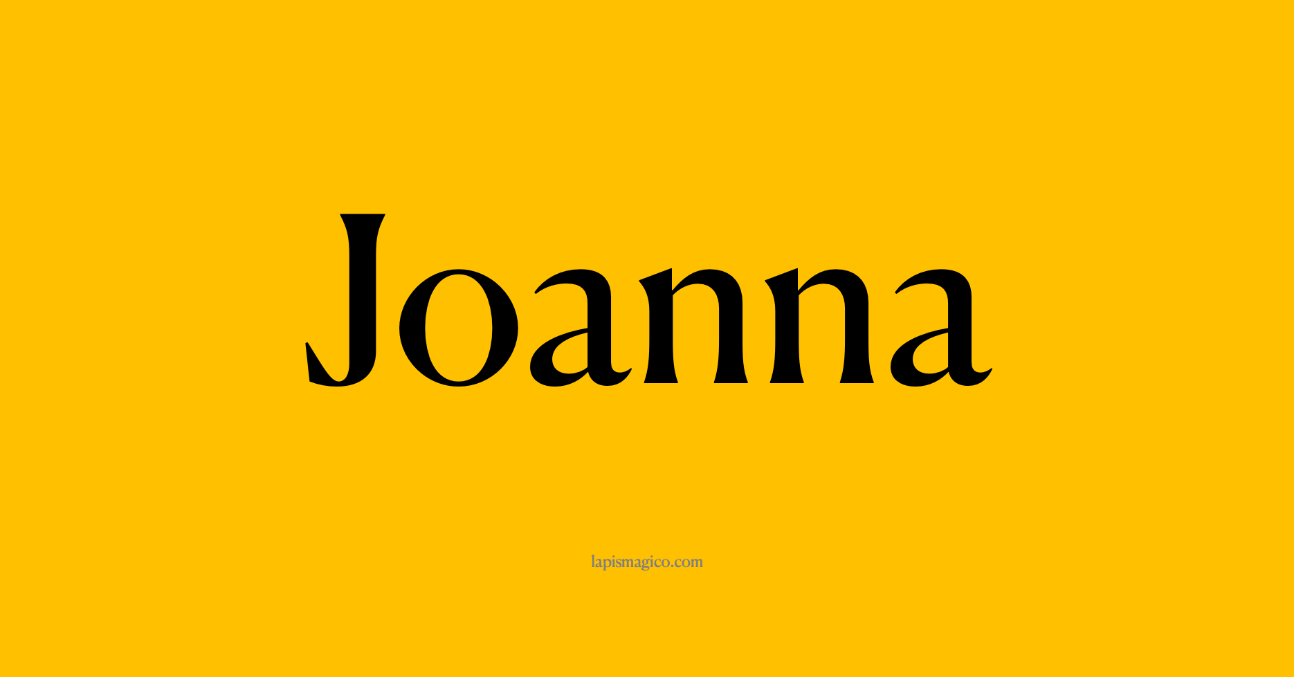 Nome Joanna, ficha divertida com pontilhado para crianças