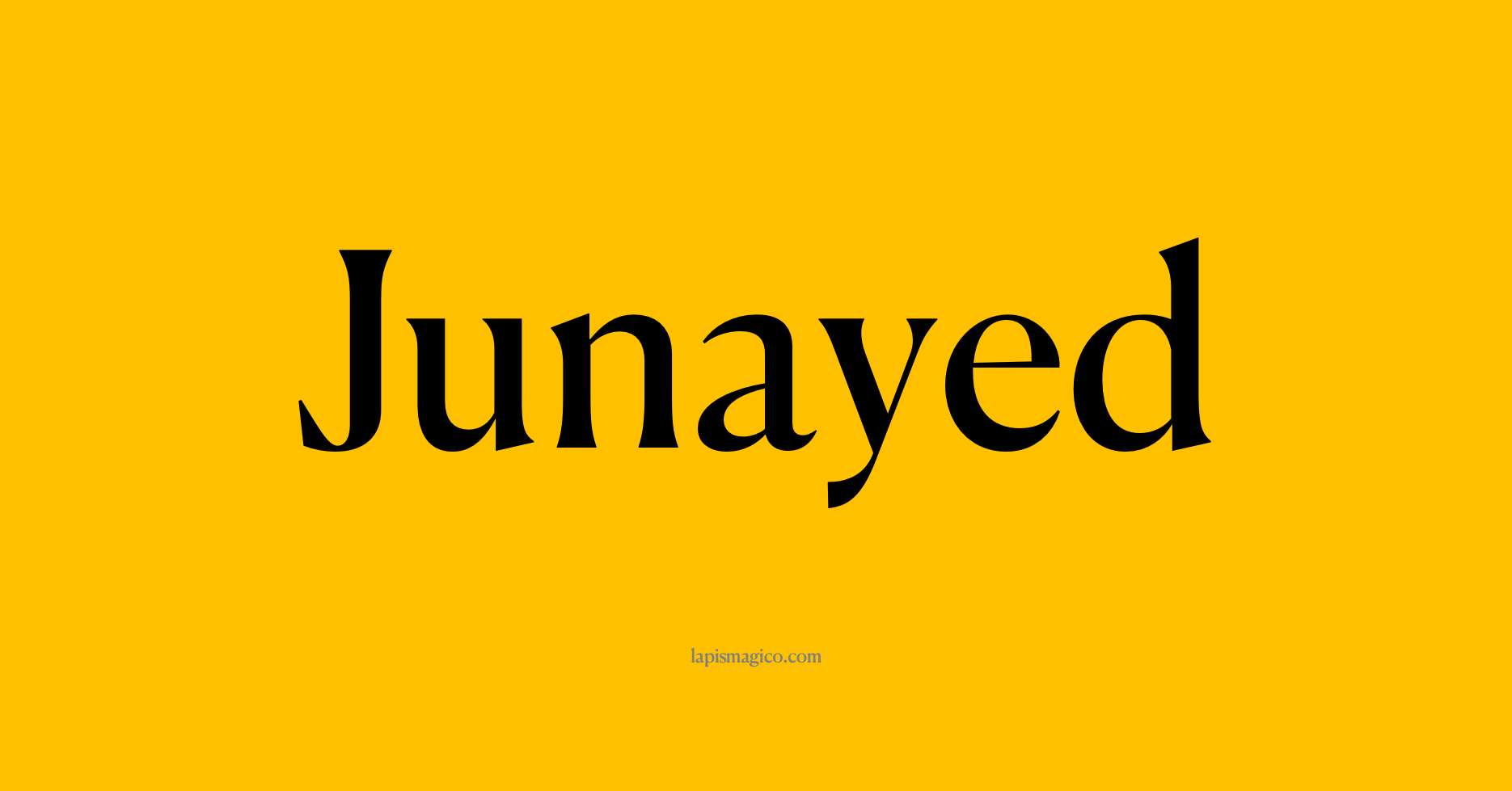 Nome Junayed, ficha divertida com pontilhado para crianças