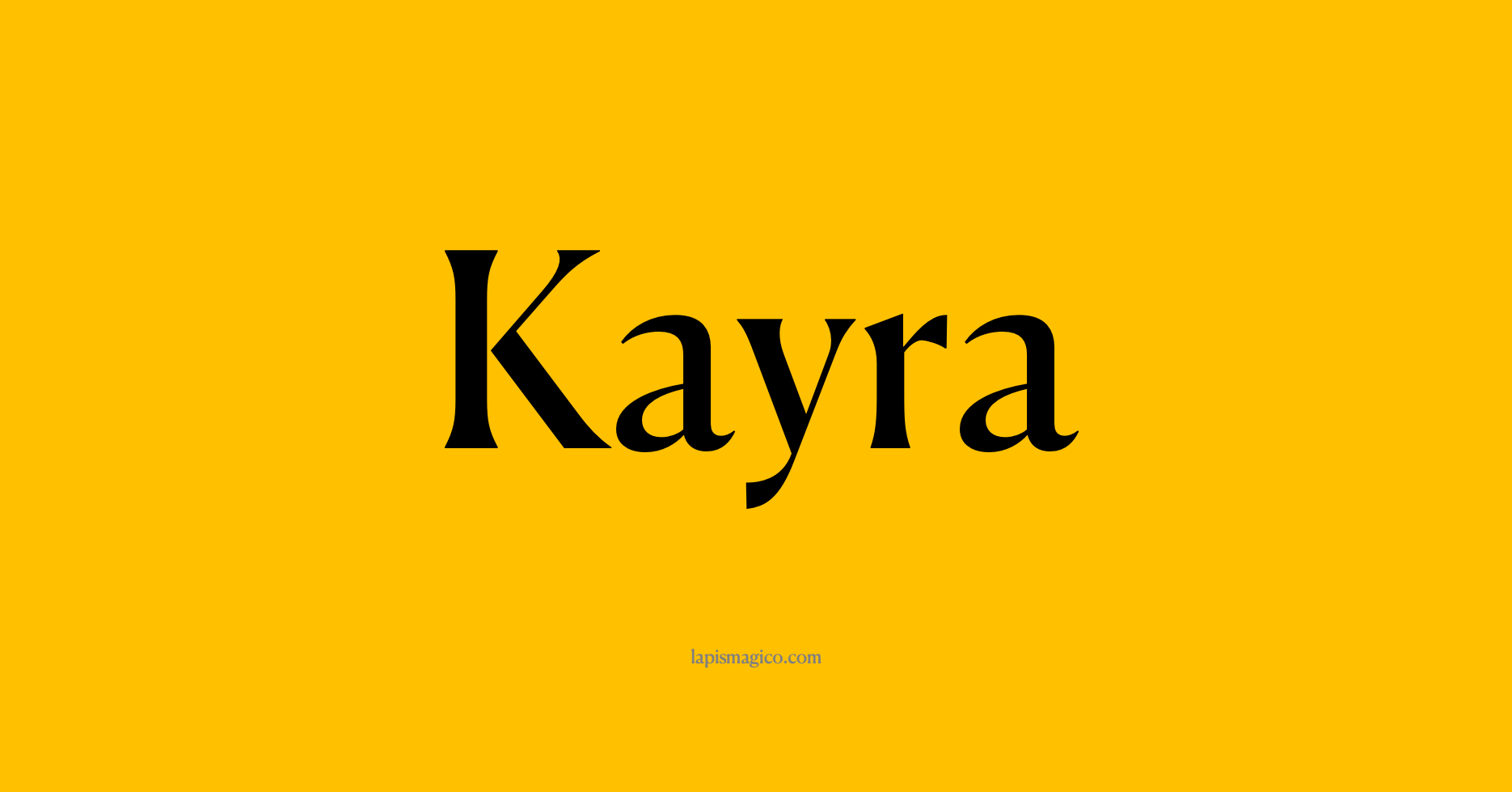 Nome Kayra, ficha divertida com pontilhado para crianças