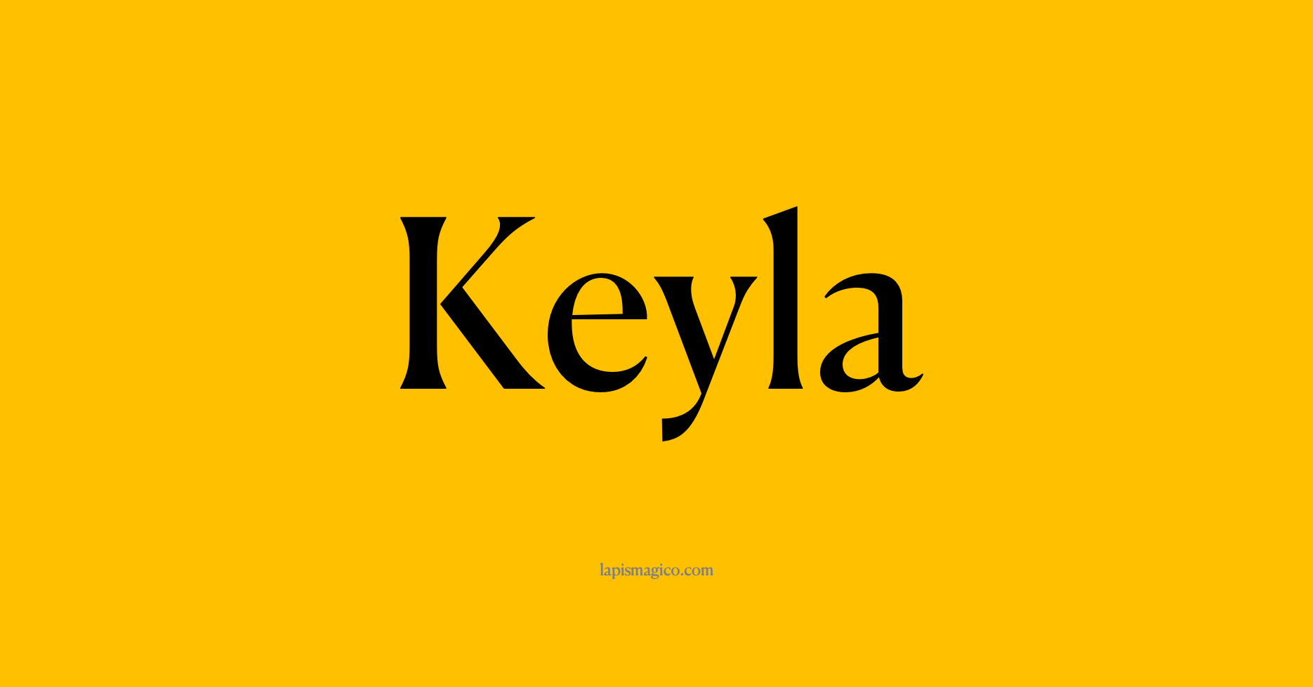 Nome Keyla, ficha divertida com pontilhado para crianças