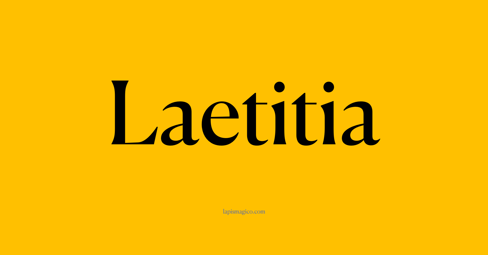 Nome Laetitia, ficha divertida com pontilhado para crianças