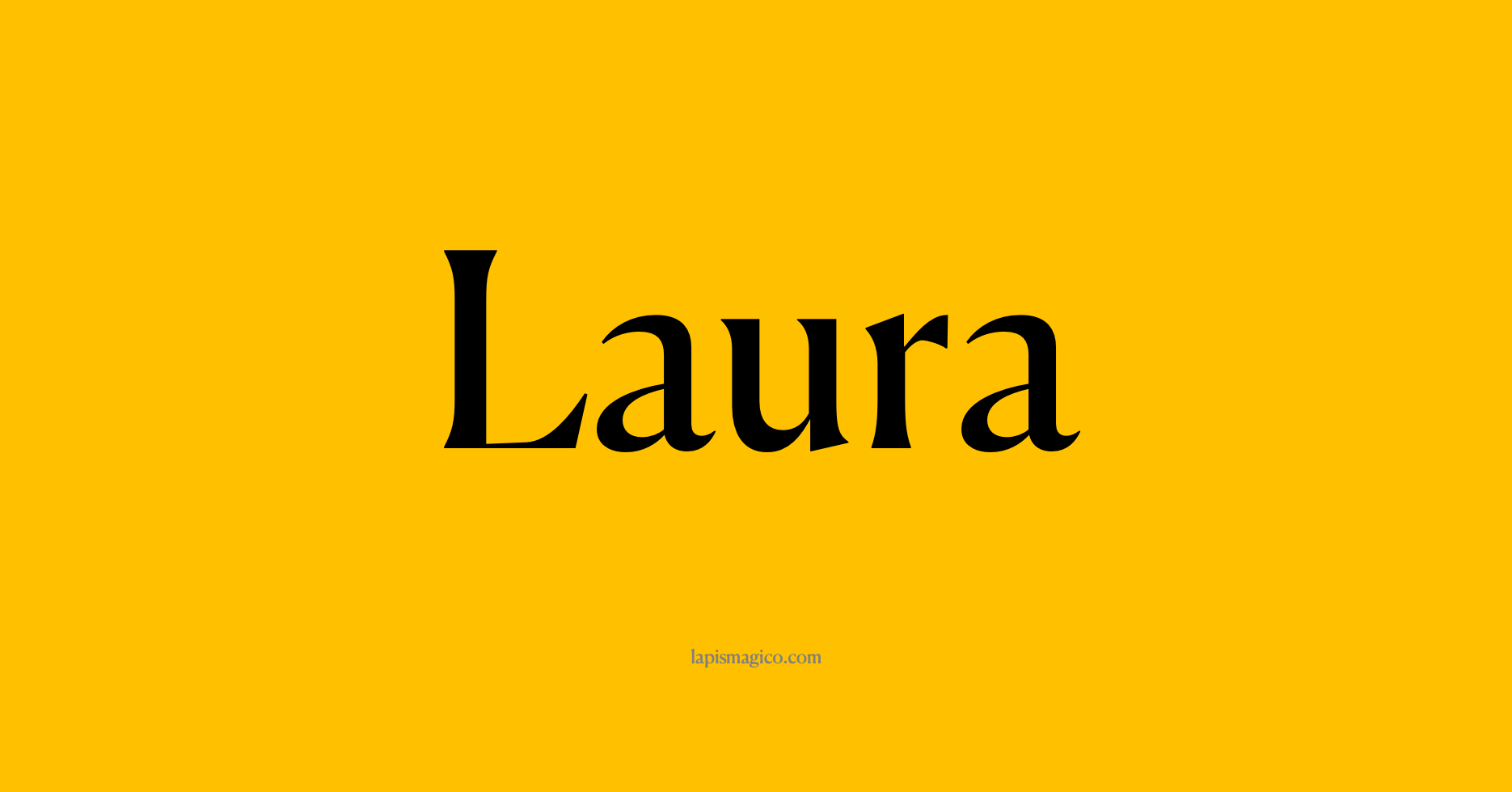 Nome Laura, ficha divertida com pontilhado para crianças