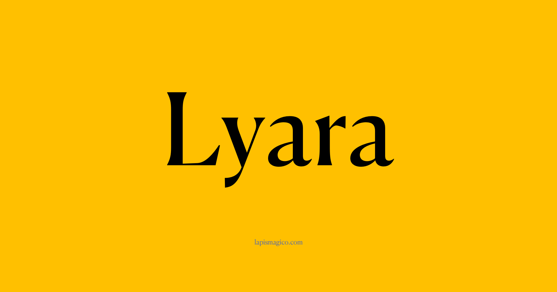 Nome Lyara, ficha divertida com pontilhado para crianças