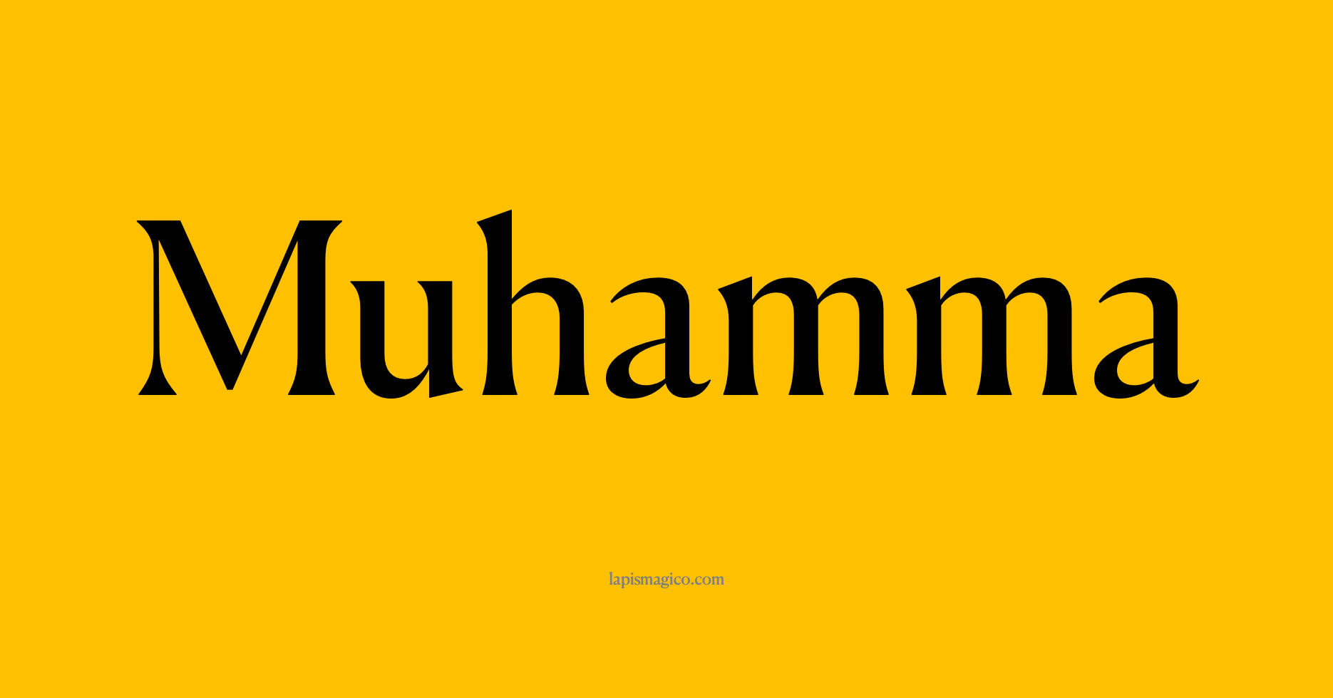 Nome Muhamma, ficha divertida com pontilhado para crianças