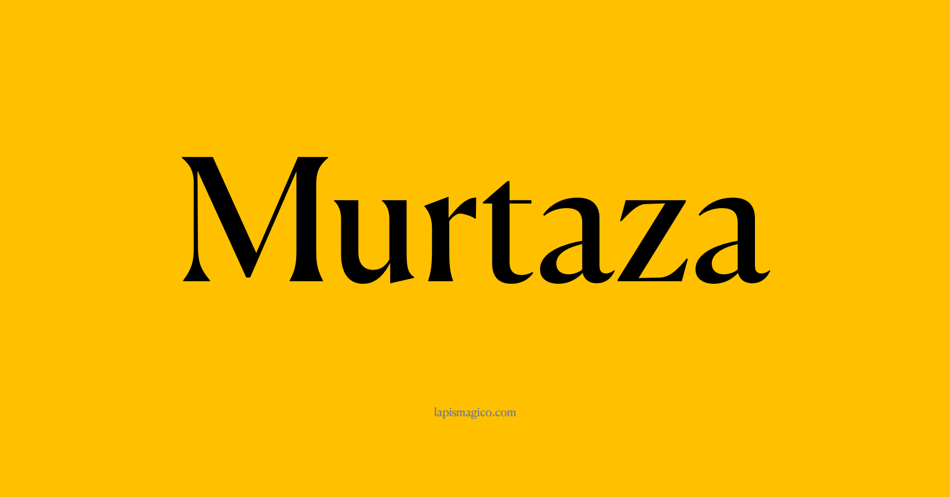 Nome Murtaza, ficha divertida com pontilhado para crianças