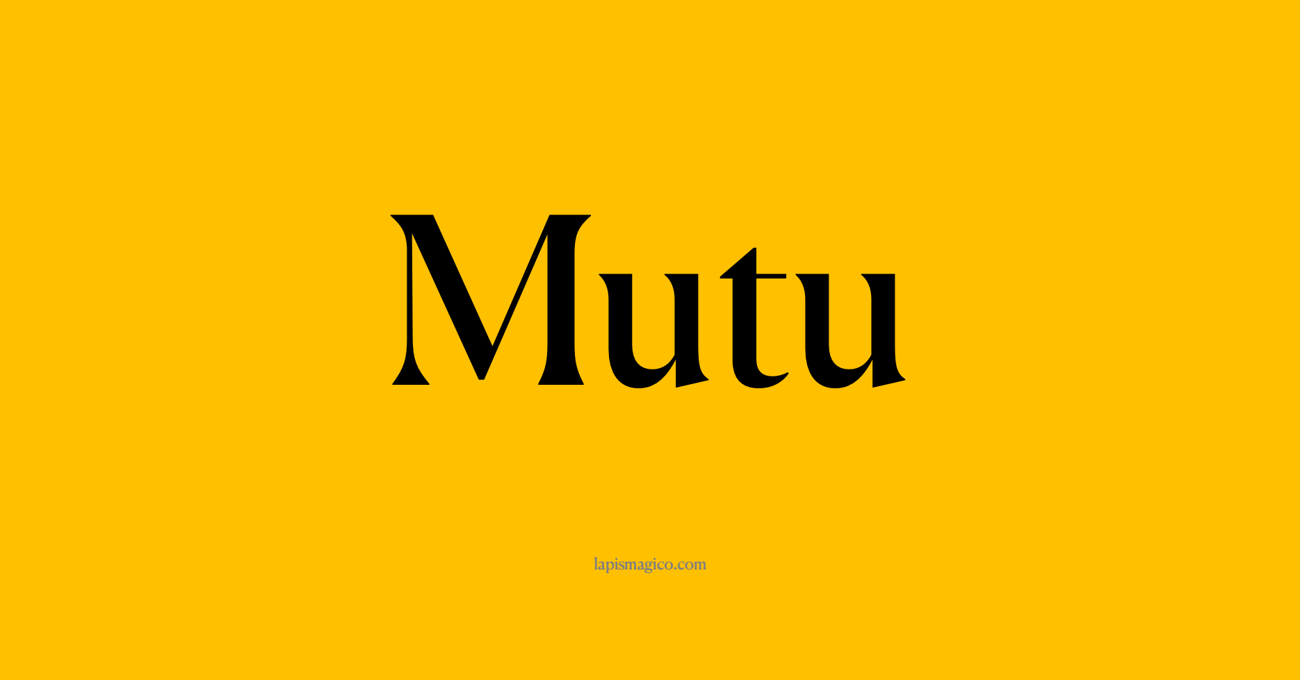 Nome Mutu, ficha divertida com pontilhado para crianças