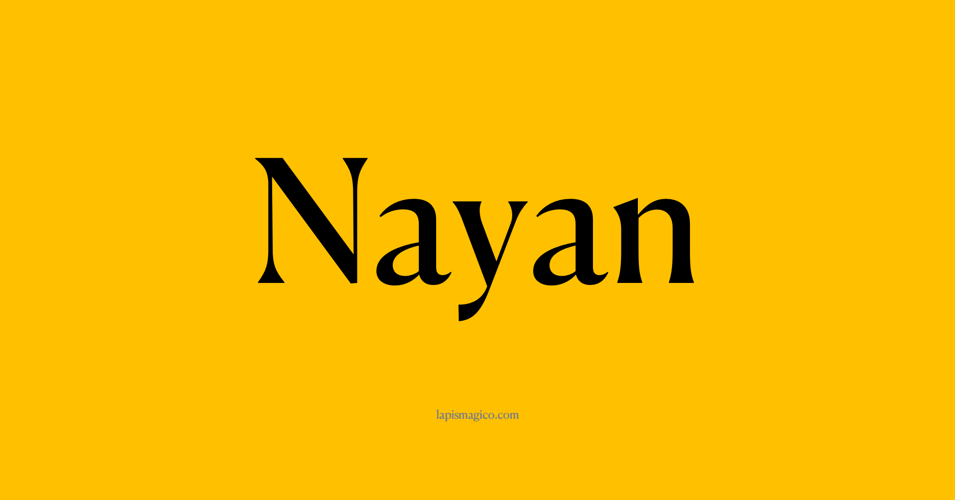Nome Nayan, ficha divertida com pontilhado para crianças