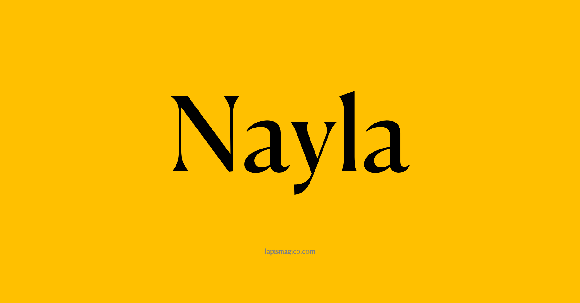 Nome Nayla, ficha divertida com pontilhado para crianças