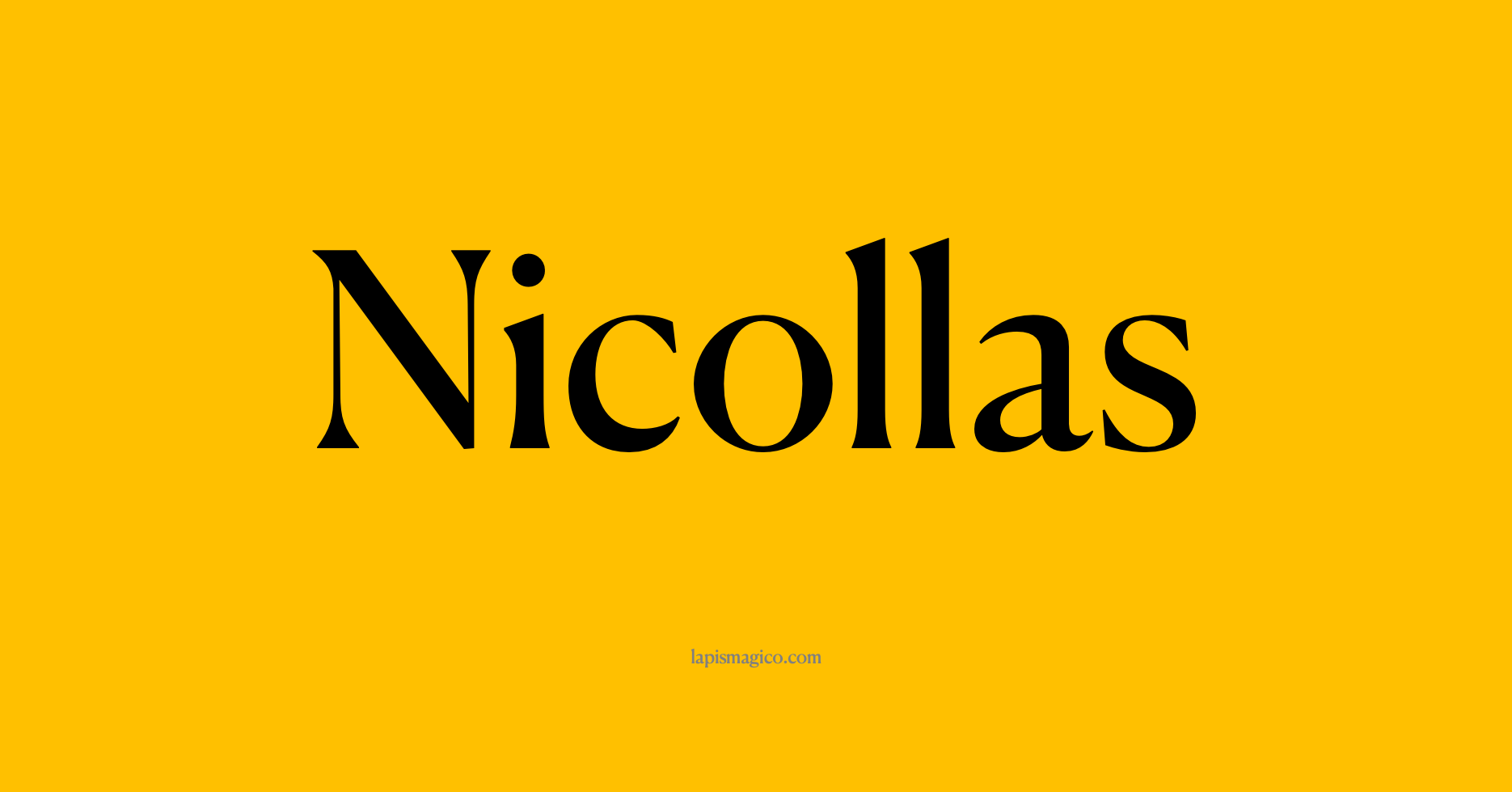 Nome Nicollas, ficha divertida com pontilhado para crianças